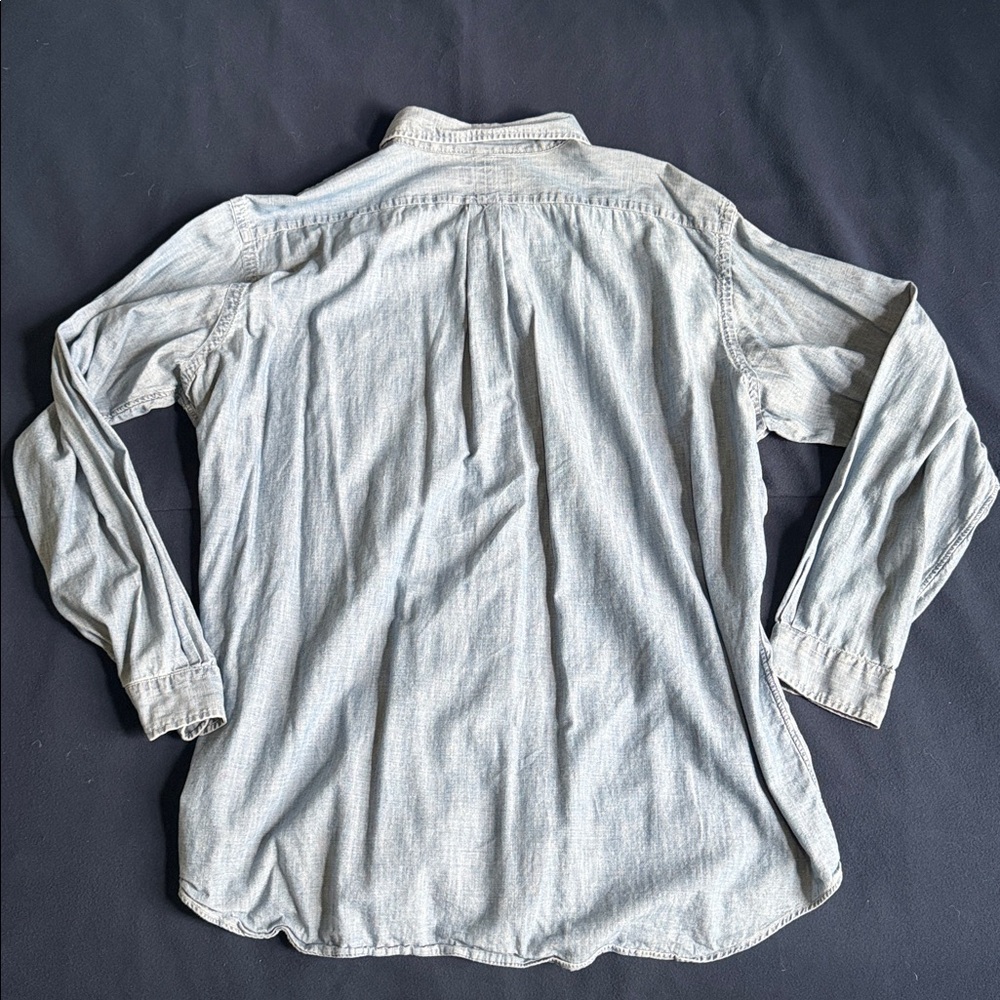 Polo Ralph Lauren Denim Button Down 2XL Tall - Picture 4 of 4